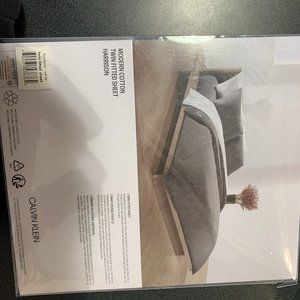 CALVIN KLEIN MODERN COTTON TWIN FITTED SHEET